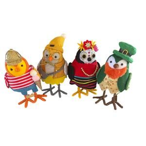 sku3369 Set 4 Target Featherly Friends 2025 Collection Hatched  2017 2019 2023